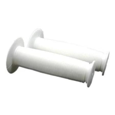 Duo Bicycle Parts DUO Bicycle Parts 57WR2001W Bicycle Parts Handle Bar Grip Pvc White 57WR2001W
